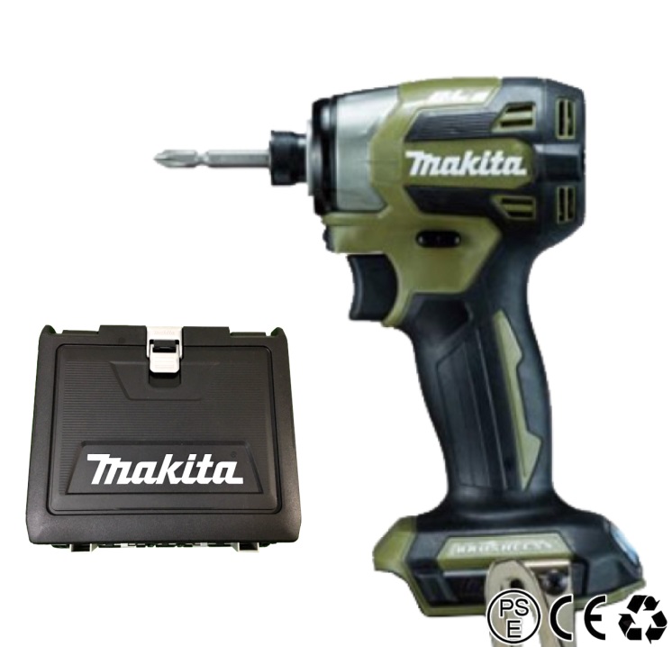 マキタ インパクトドライバー TD173DZ ケース DC18RF 充電器 セット 各色 BL1860B 18V バッテリー 対応 makita  TD173d TD172後継