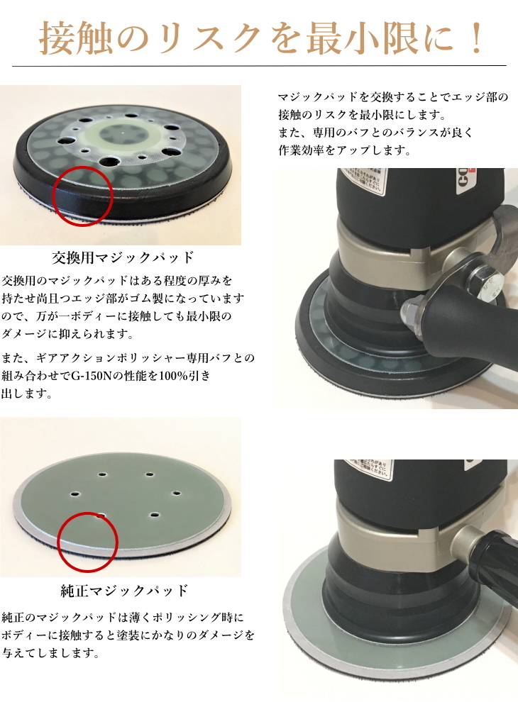 交換用マジックパット・ロンググリップセット コンパクトツール