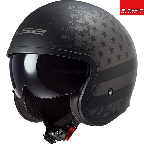 LS2 HELMETS LS2 ジェット ヘルメット SPITFIRE : SPEED EDGE - 通販