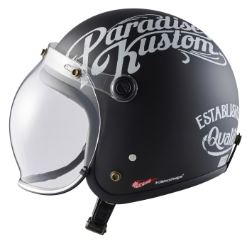heatgroup GARAGE OF ACE ヘルメット GARAGE OF ACE バブルプラス マットブラック - ジェット