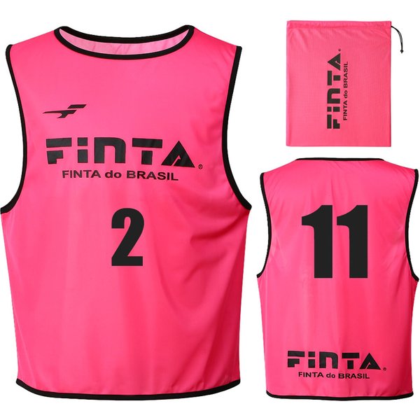 FINTA（フィンタ） ビブス 10枚セット 2〜11の番号付き チーム分け