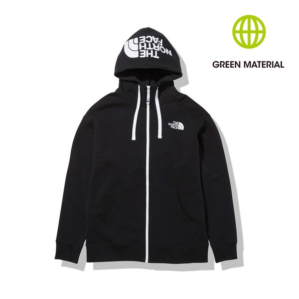 ノースフェイス リアビューフルジップフーディ NT62130 K XL THE NORTH FACE（ザ ノースフェイス） リアビューフルジップフーディ