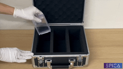 SPICA マグネットローダー 収納 アタッシュケース 35pt トレカケース