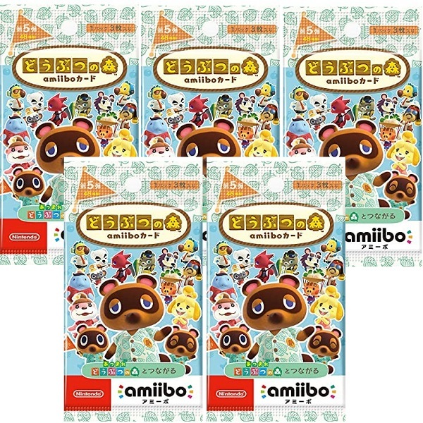 オーバータイムYahoo!店の「10パック用　どうぶつの森　amiiboカード　第5弾　まとめ買いクーポン」のクーポン