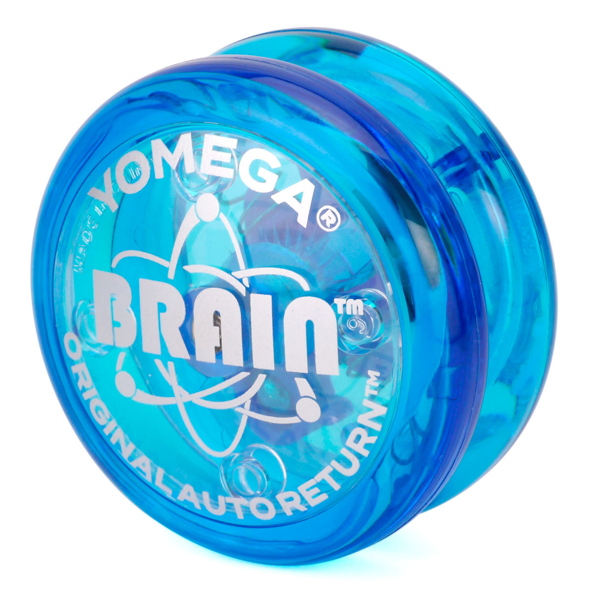 【YOMEGA】ハイパーブレイン‘98 ブルー×グロウ 【希少カラー超美品】 バンダイ ハイパーヨーヨー ヨメガ「ハイパーレイダー」/ Hyper