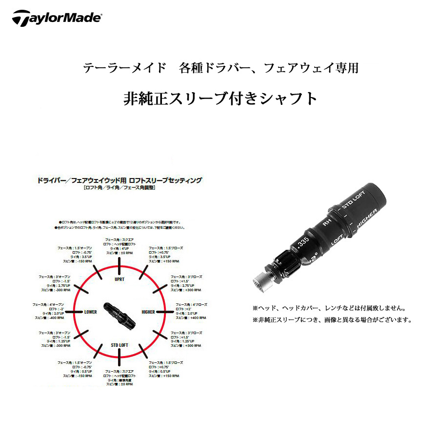 未使用に近いゴルフクラブシャフトSPEEDER757TRテーラーメイドスリーブ 中古】Speeder EVOLUTION ドライバー用_スリーブ付 Speeder 757