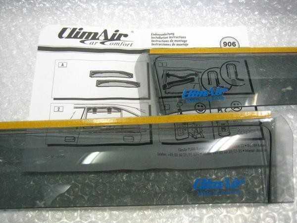 VW ゴルフ5/6 バリアント ドア・サイドバイザーset 【Clim-Air】の説明