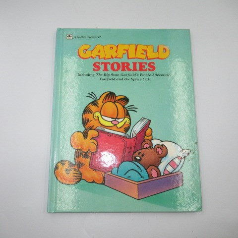 90's★GARFIELD★ガーフィールド★絵本★★フィギュア★人形★ぬいぐるみ★ビンテージ★ハードカバー★1★