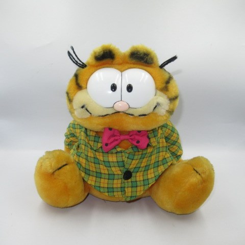 80's★GARFIELD★ガーフィールド★ビンテージ★フィギュア★人形ぬいぐるみ★ジャケット★