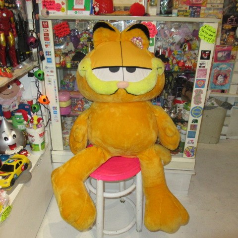 レア！★GARFIELD★ガーフィールド★特大ぬいぐるみ★フィギュア★人形★ぬいぐるみ★85センチ★