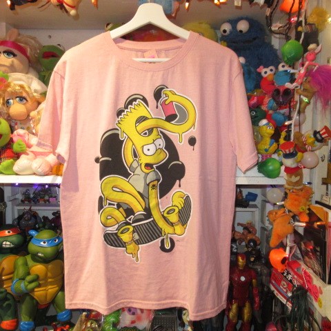 The Simpsons☆シンプソンズ☆Bart☆バート☆Tシャツ☆スケボー☆USED☆ピンク☆レディースXLサイズ☆フィギュア☆ :  45384022 : SPIRAL-TOY - 通販 - Yahoo!ショッピング