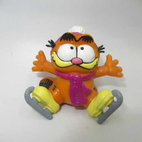 90’s★ビンテージ★GARFIELD★ガーフィールド★PVCフィギュア★人形★フィギュア★ぬいぐるみ★スケート★