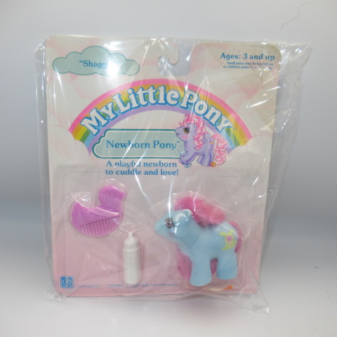 レア！ビンテージ★80’s★My Little Pony★マイリトルポニー★ベイビーポニー★Newborn Pony★Shaggy フィギュア本体-フィギュア