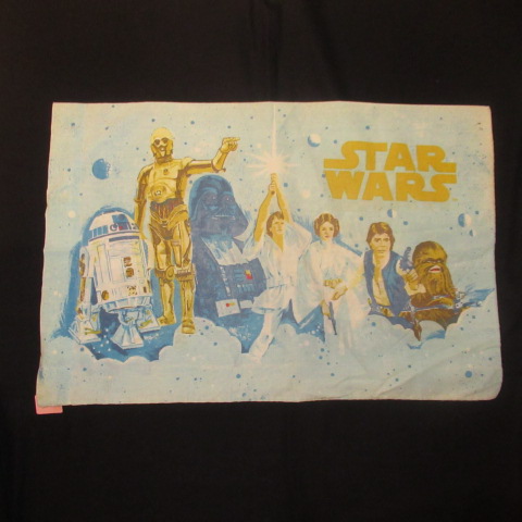 vintageӥơSTAR WARSԥPILLOW CASEСġUSED