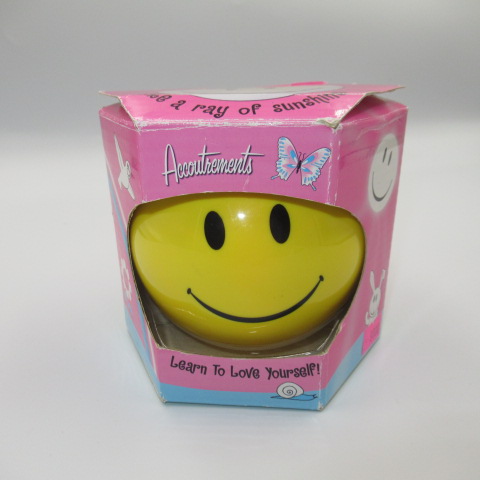 2007年★Smiley Face★スマイリーフェイス★Affirmation Ball★占いどんぶり鉢★含み笑い★ニコチャン★ニコち コレクション、趣味-ビンテージおもちゃ