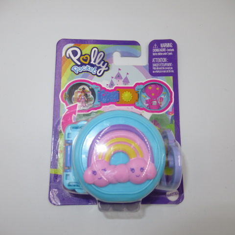 Polly Pocket☆ポーリーポケット☆復刻版☆レインボーコンパクト☆ON