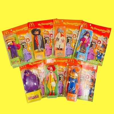 レア マクドナルド ドイツ フィギュア コンプリート 超レア！1976年☆70's☆McDonald's☆マクドナルド☆REMCO