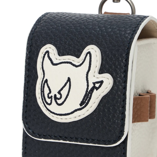 WAAC ワック ゴルフ ボールケース UNISEX Grainy Synthetic Leather
