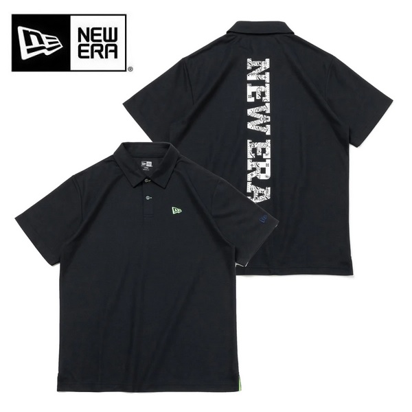 NEW ERA ニューエラ ゴルフ 半袖 鹿の子 ポロシャツ Vertical