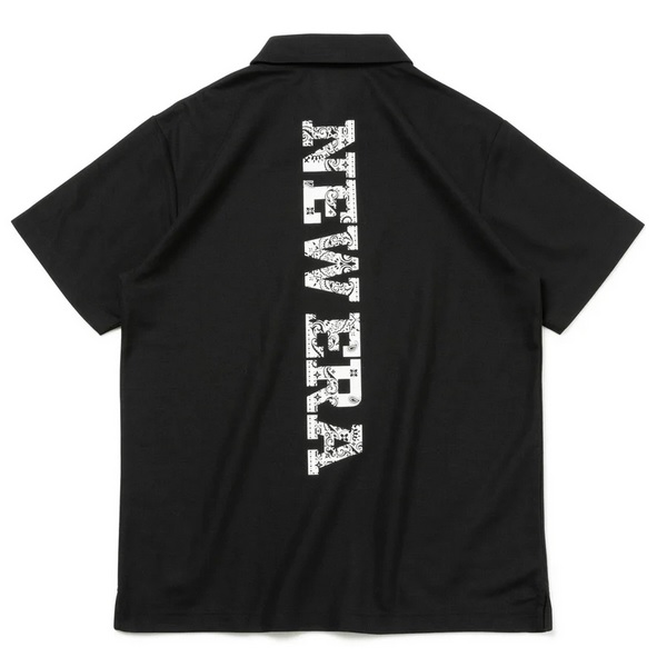 ニューエラゴルフ　ポロシャツ　Vertical Bandana Logo　L 半袖 鹿の子 ポロシャツ Vertical Logo エメラルドグリーン