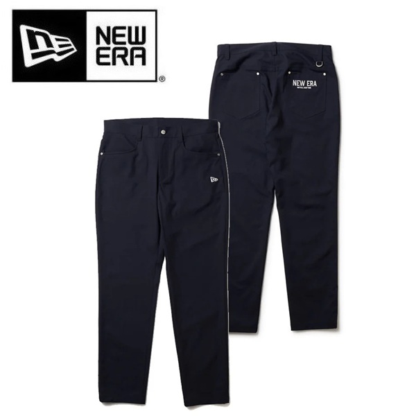 NEW ERA GOLFパンツ ネイビー XL NEW ERA ニューエラ ゴルフウェア テーパード ストレッチ パンツ
