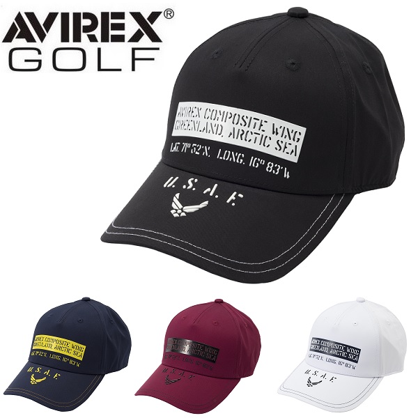 AVIREX（アヴィレックス） ゴルフ キャップ U.S.A.F.M型キャップ