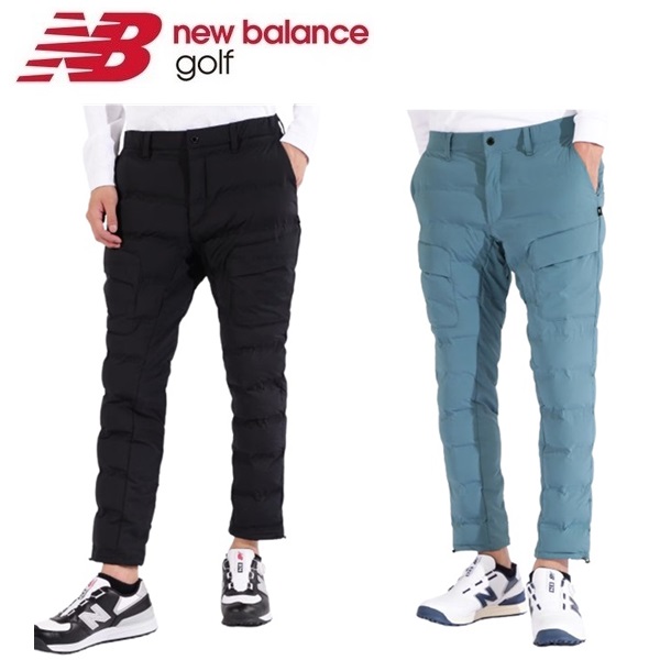 新品　Sサイズ　ニューバランス　中綿パンツ 黒　テーパード　蓄熱保温 New Balance Golf ニューバランスゴルフ メンズ パンツ 蓄熱保温
