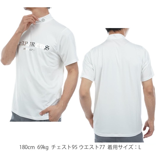 St ANDREWS セント アンドリュース ゴルフ メンズ ストレッチ ベア天竺