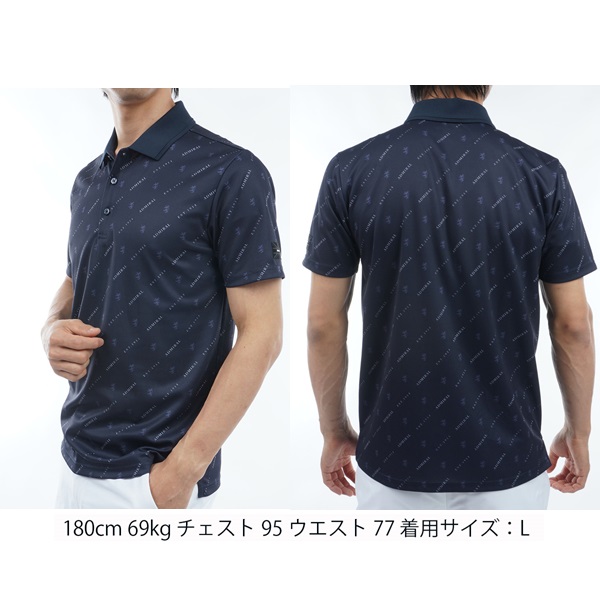新品未使用　アドミラルゴルフ クラシックロゴモノグラム ポロシャツ サイズLL Amazon | [アドミラルゴルフ] クラシック ロゴモノグラム