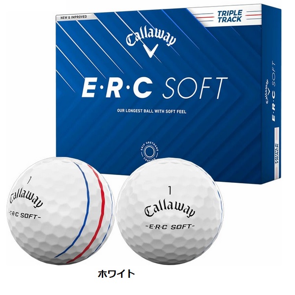 Callaway（キャロウェイ） ゴルフボール ERC SOFT TRIPLE TRACK 1
