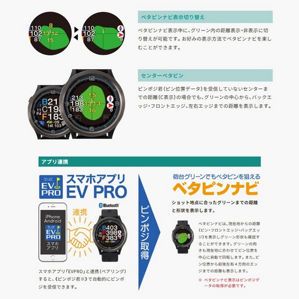 EAGLE VISION イーグルビジョン ウォッチ エース プロ GPSゴルフナビ