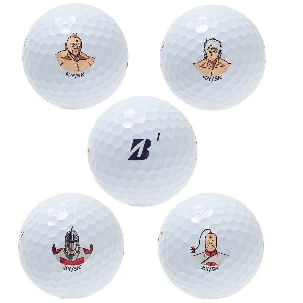 BRIDGESTONE GOLF ブリヂストン ゴルフボール TOUR B JGR キン肉マン