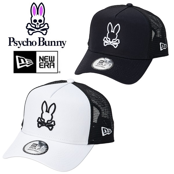 Psycho Bunny（サイコバニー） ゴルフ メッシュキャップ NEW ERAコラボ