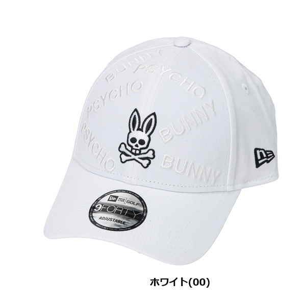 Psycho Bunny（サイコバニー） ゴルフ キャップ NEW ERAコラボ メンズ