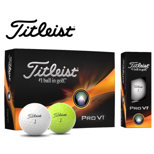 Titleist（タイトリスト） ゴルフボール プロ V1 1ダース 12個入り
