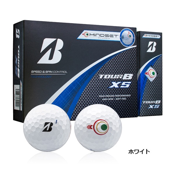 BRIDGESTONE GOLF ブリヂストン ゴルフボール TOUR B XS（ホワイト