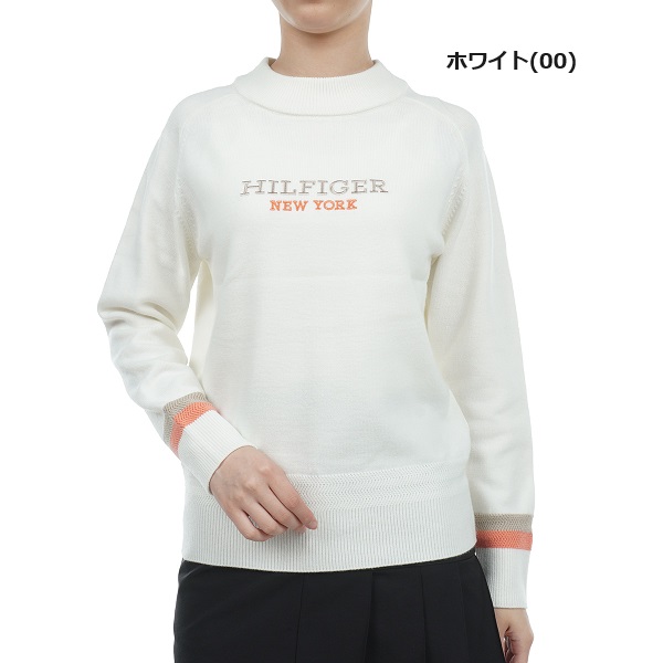 S ☆新品☆ トミーヒルフィガー ゴルフ レディース タートルネックセーター TOMMY HILFIGER GOLF（トミー ヒルフィガー ゴルフ） トミー