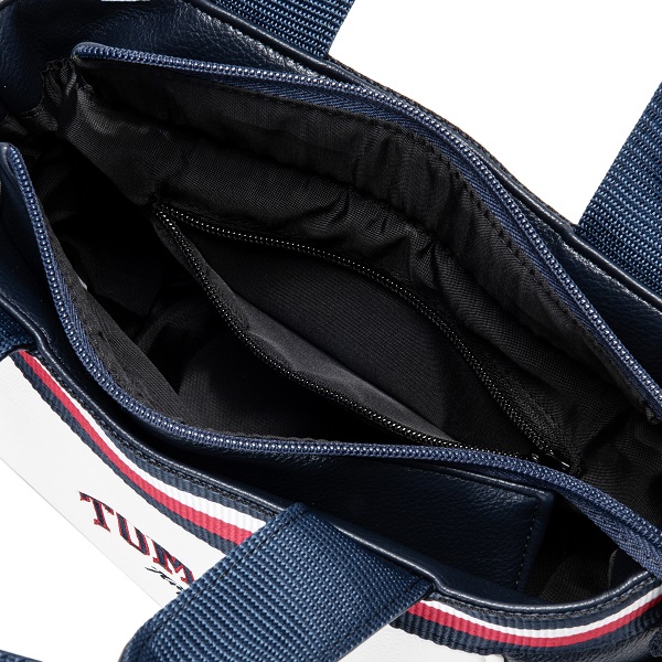 美品　トミーヒルフィガー ゴルフ ラウンドロゴ ラウンドバッグ THMG4FT9 TOMMY HILFIGER GOLF（トミー ヒルフィガー ゴルフ） トミー