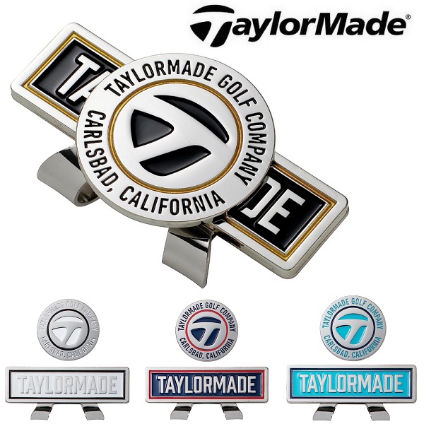 TaylorMade（テーラーメイド） ゴルフ マーカー メタルTエンブレム