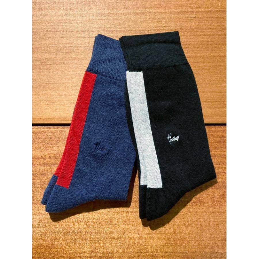 THE SOX Luxury Socks(ザソックス) 靴下 BACK LINE (161-1059) メンズ □｜spisurre｜02