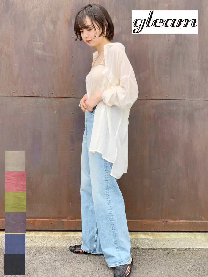 PAGEBOY｜チュールシアーシャツ | Rakuten Fashion(楽天