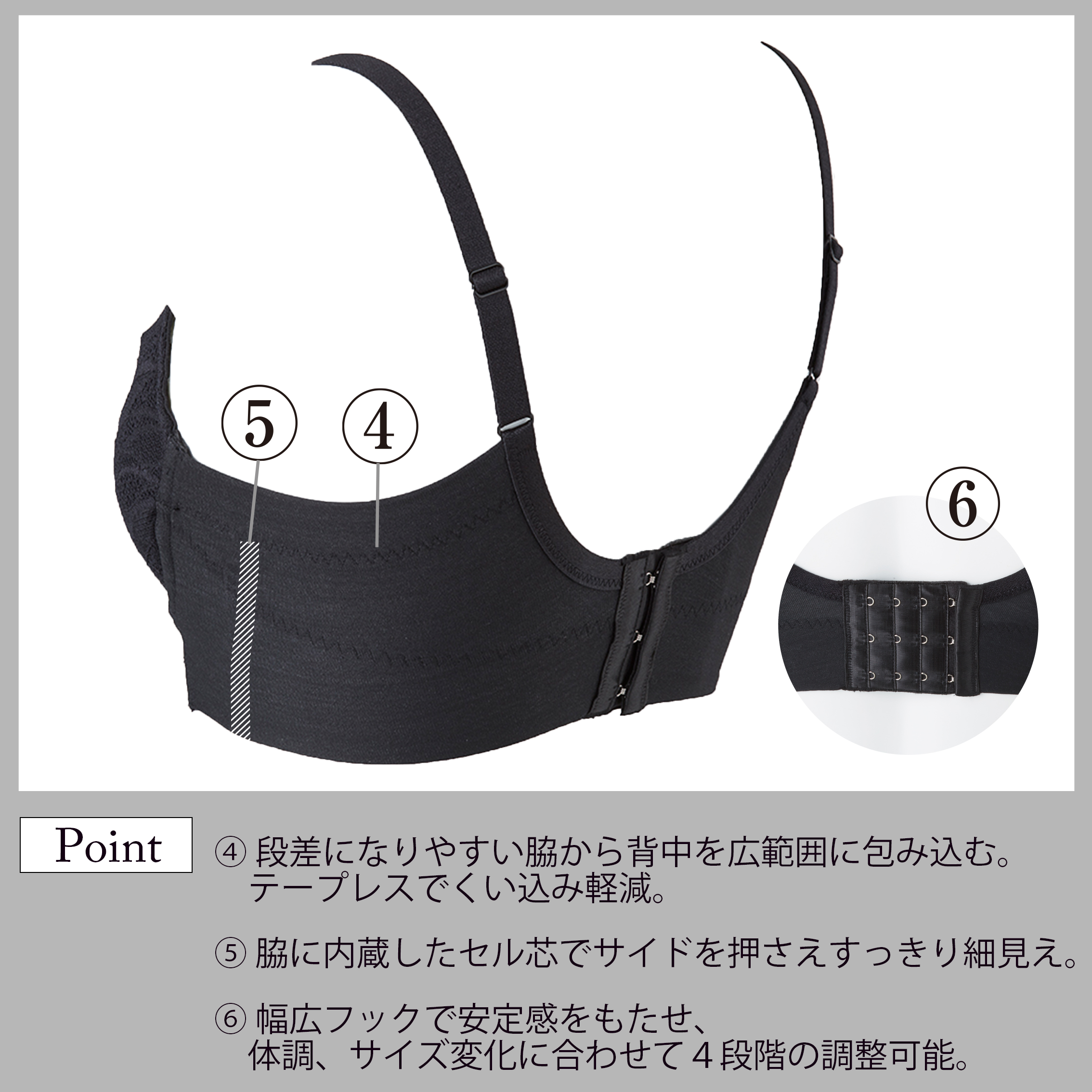 ビーフィット ブラジャー2