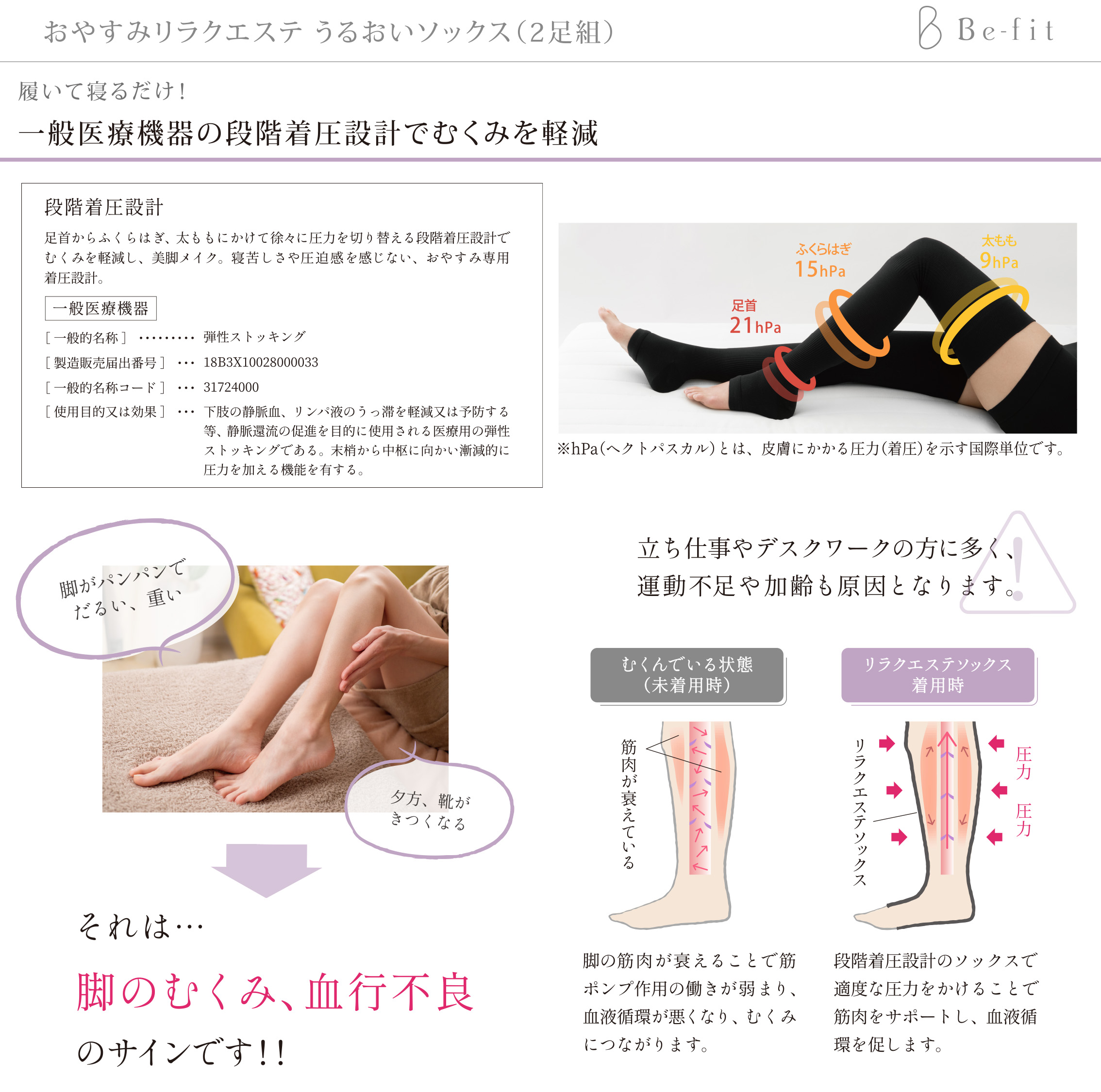 Befit Be-fit ビーフィット おやすみリラクエステ うるおい
