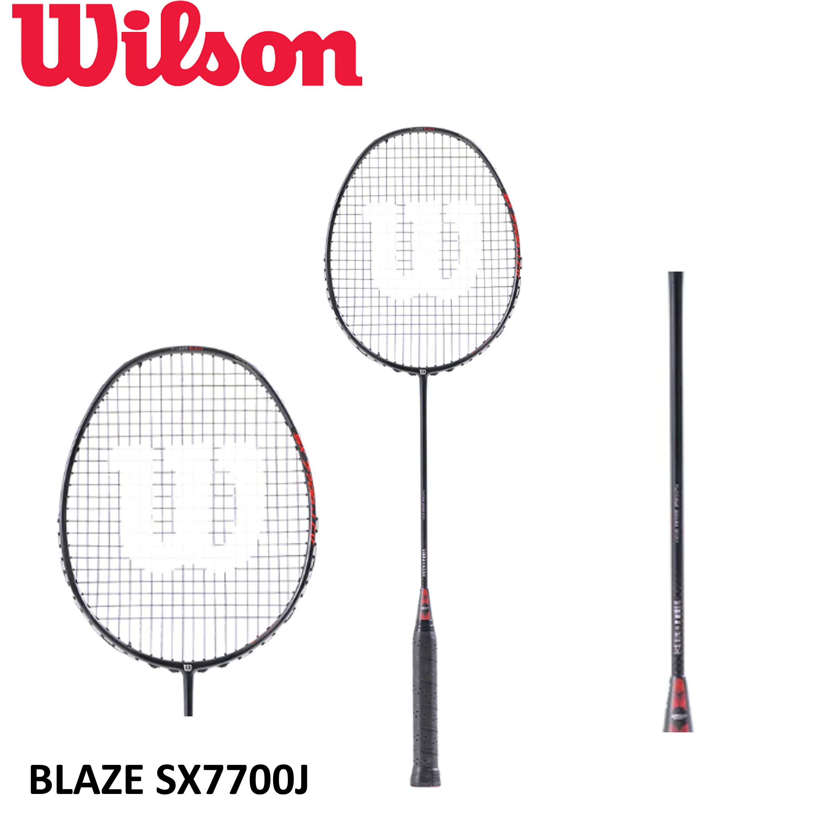 【最短出荷】【ガット代・張り代無料】ウイルソン Wilson バドミントン ラケット  BLAZE SX7700 ブレイズ WR105510S2