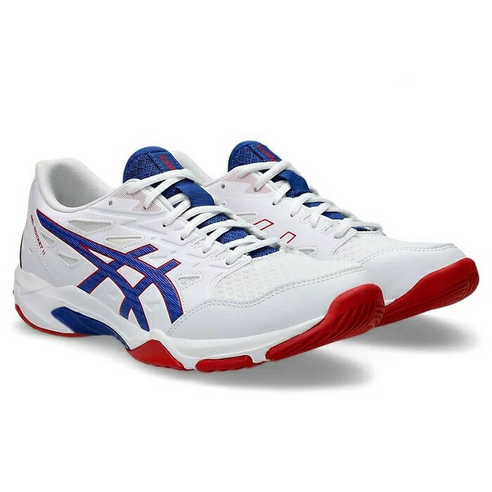 ASICS バレーボールシューズ ホワイト/ネイビー ASICS バレーボールシューズ ホワイト/ネイビー 25cm JAPAN