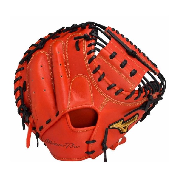 Mizuno Pro - ミズノプロ 硬式 キャッチャーミット 捕球面修理.新品ウェブ.ヘリ革全紐交換 Mizuno Pro - ミズノプロ 硬式 キャッチャーミット 捕球面修理