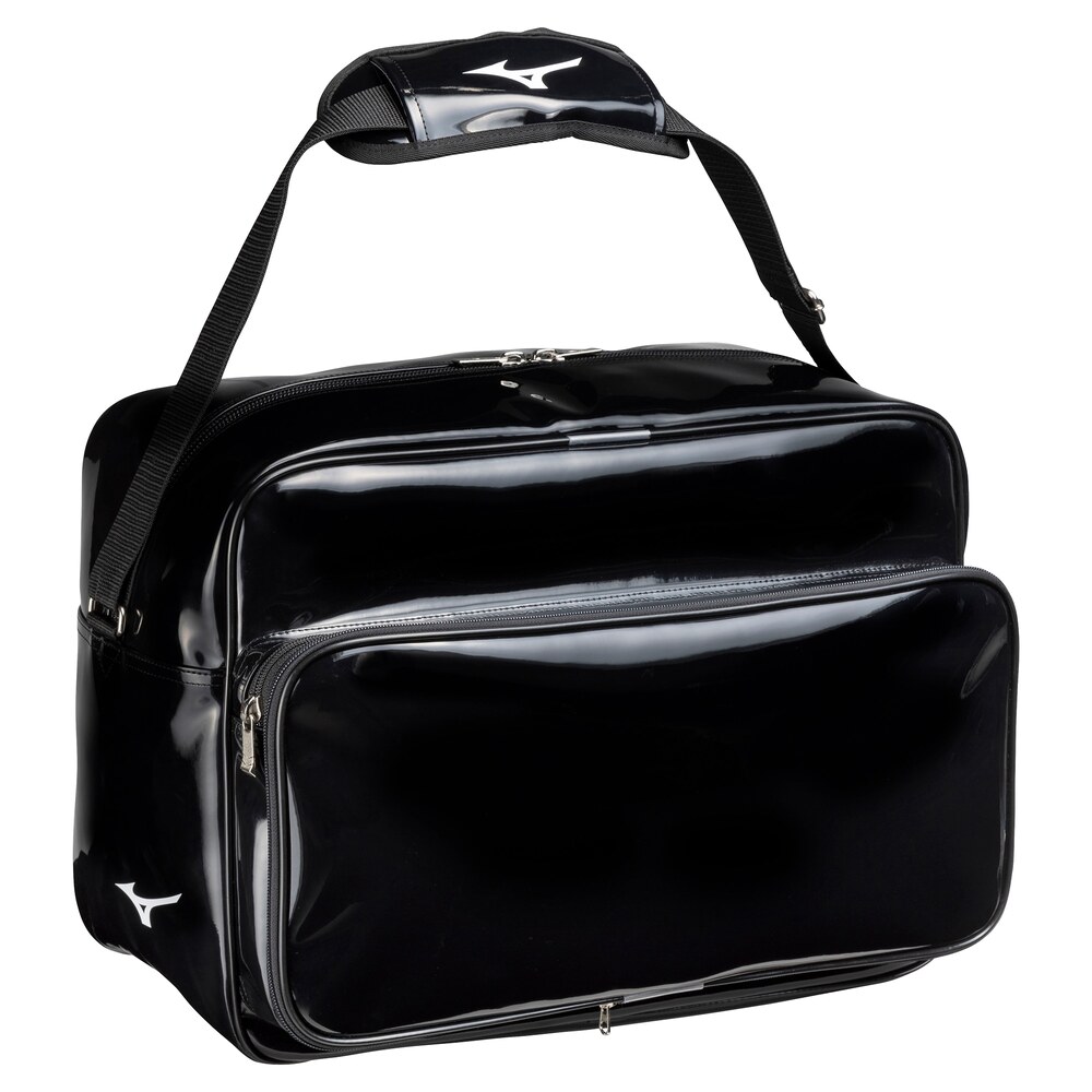 名入れ1段付き エナメルバッグ スポーツ ミズノ エナメルバック 通学