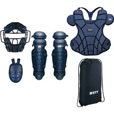 ZETT硬式用 キャッチャー防具セット ネイビー 楽天市場】zett キャッチャー防具 ネイビーの通販