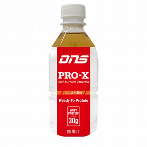 DNS(ディーエヌエス) Pro-X(プロエックス) マンゴー風味 1箱(24本入り) プロテインドリンク | DNS | 01