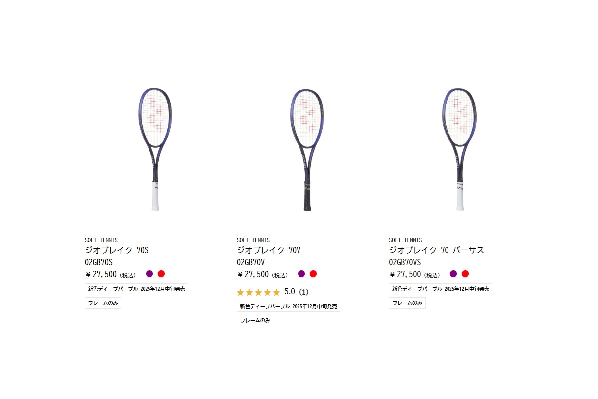 YONEX（ヨネックス） ソフトテニスラケット ジオブレイク 70S フレーム